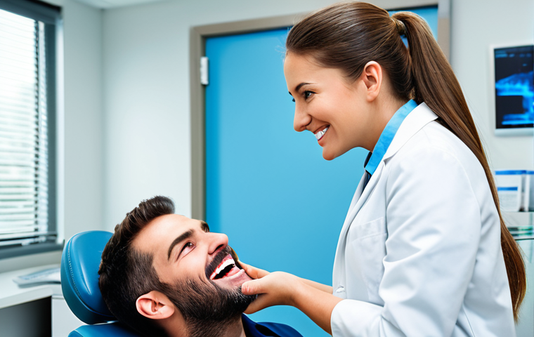 **

"A confident dental hygienist in professional attire, consulting with a patient in a modern dental office, fully clothed, appropriate content, safe for work, perfect anatomy, natural pose, professional environment, well-lit, high quality."

**