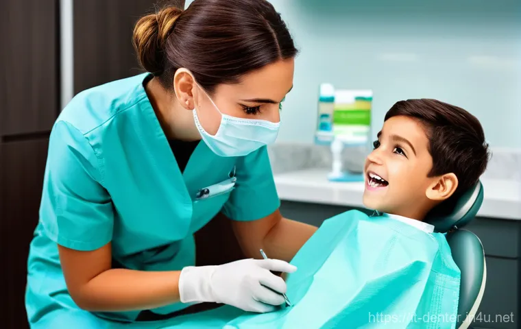 치과위생사 신입생을 위한 조언 - **Prompt 1: A New Hygienist's First Steps**
    "A young, earnest Italian female dental hygienist in...