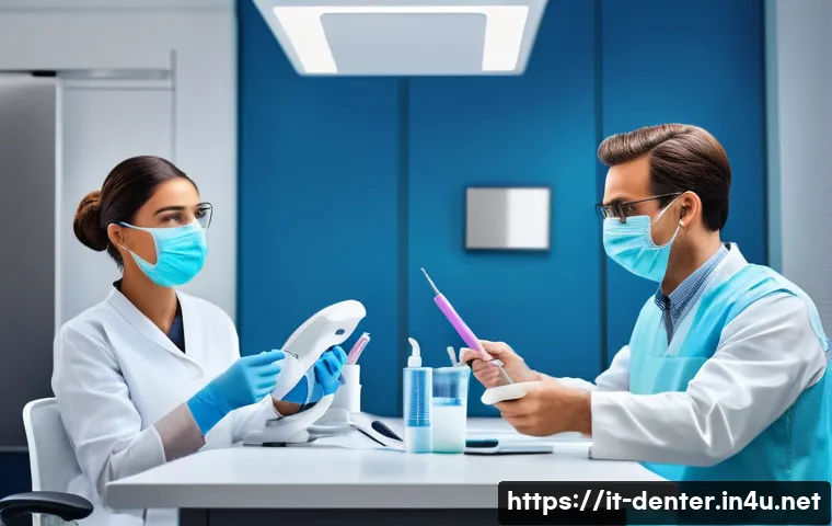 치과위생사 학회 활동 중요성 - A professional dental hygiene workshop scene set in a modern Italian conference room, with diverse a...