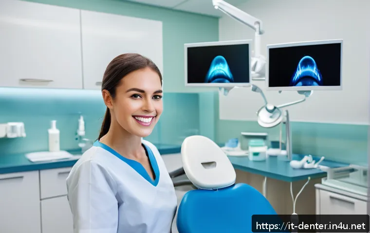 치과위생사 진료 보조 사례 - A modern dental clinic scene showing a professional dental assistant and dentist working seamlessly ...